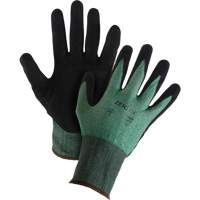 SHO159 Gants l&eacute;gers et haute dext&eacute;rit&eacute; r&eacute;sistants &agrave; la coupe, Taille 7, Calibre 21, Rev&ecirc;tement Mousse de nitrile, Enveloppe en Acier inoxydable/PEHP, ASTM ANSI niveau A3