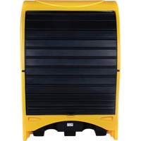 SHO252 Palette contre les d&eacute;versements &agrave; couvercle dur pour 2 barils, 43,11" lo x 61,61" la x 83,07" h, Capacit&eacute; de charge 1433 lb