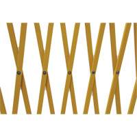 SHO321 Expandable Barrier, 84" H x 20' L, Yellow