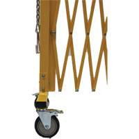 SHO321 Expandable Barrier, 84" H x 20' L, Yellow