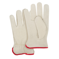 SM584 Gants pour conducteurs &agrave; ajustement serr&eacute;, Petit, Paume en Cuir fleur de vache