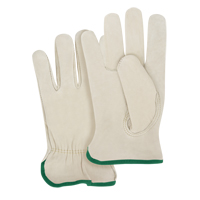 Close-Fit Driver's Gloves, Medium, Grain Cowhide Palm SM585R | Zenith Safety Products