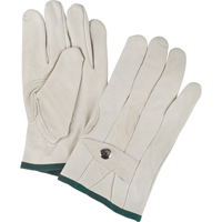 Standard-Duty Ropers Gloves, Medium, Grain Cowhide Palm SM589 | Zenith Safety Products