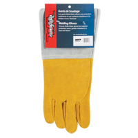 Superior Fit TIG Welding Gloves, Split Deerskin, Size Small SM597R | Zenith Safety Products