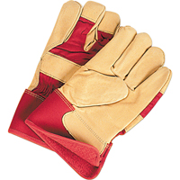 SM615R Gants d'ajusteur doubl&eacute;s pour l'hiver &agrave; chaleur sup&eacute;rieure, Grand, Paume en Cuir fleur de porc, Doublure en Thinsulate