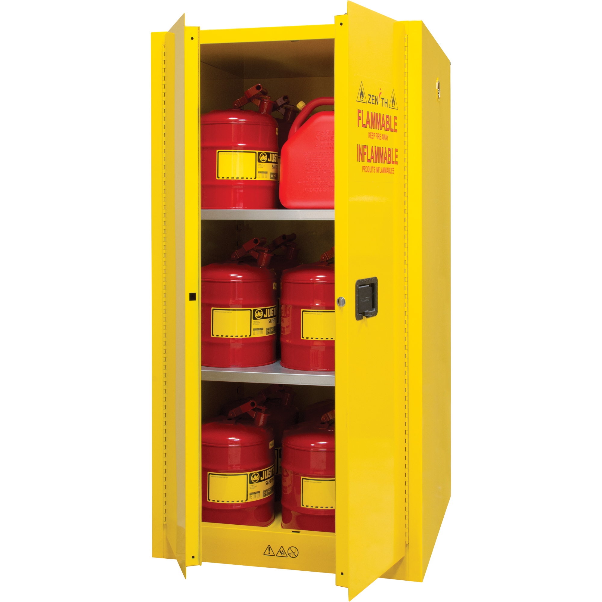 Zenith Safety Products Flammable Storage 60 gal., 2 Door, 34