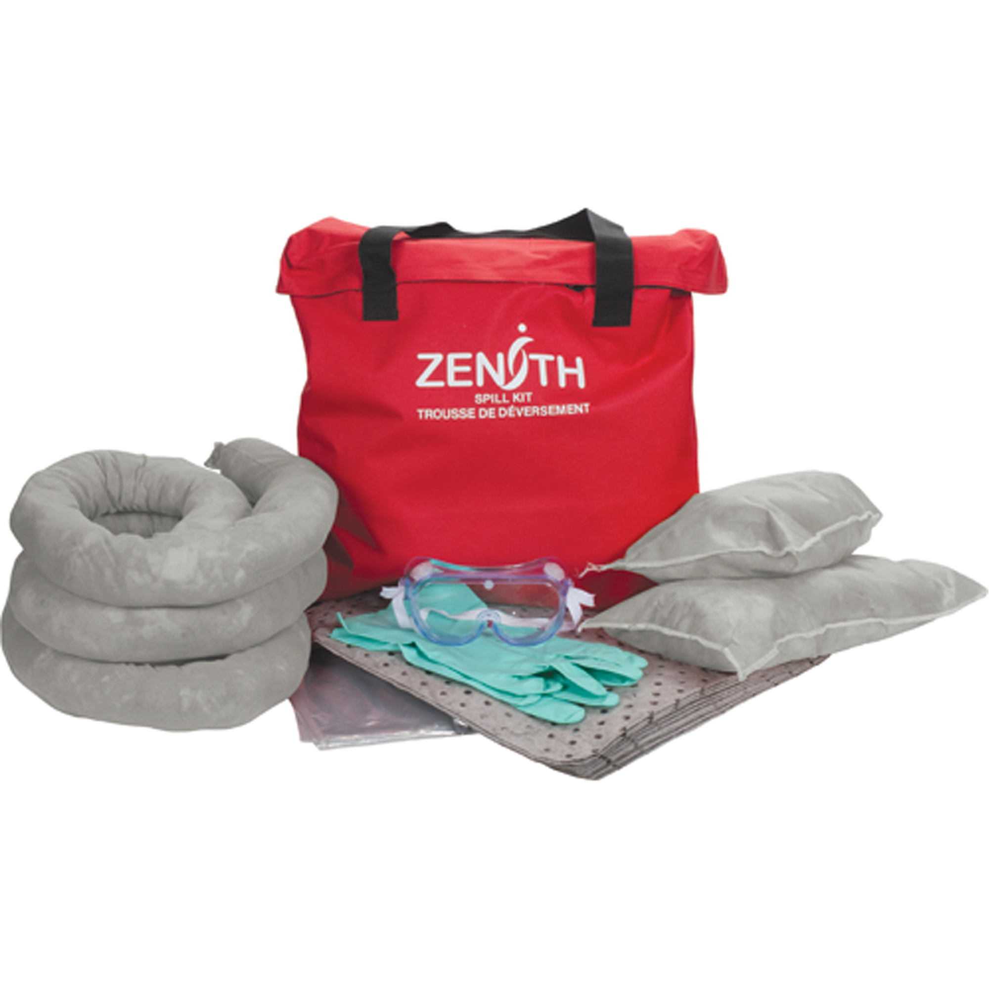 Trousse de lutte contre les déversements, Huile seulement, Sac, Absorbance de 10 gal. US - SGU880 main image 1