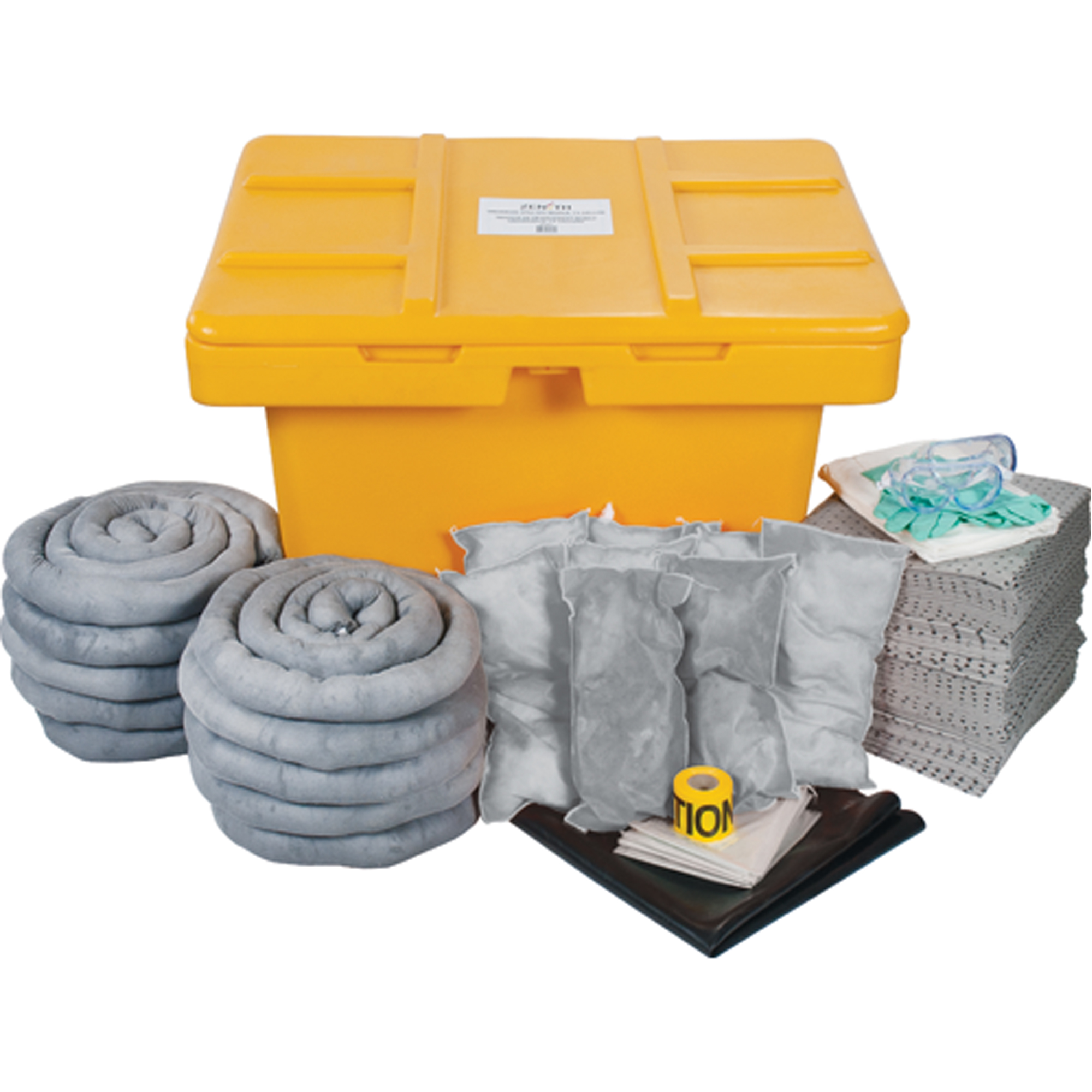 Trousse de lutte contre les déversements pour véhicules, Matières dangereuses, Sac, Absorbance de 10 gal. US - SEJ284