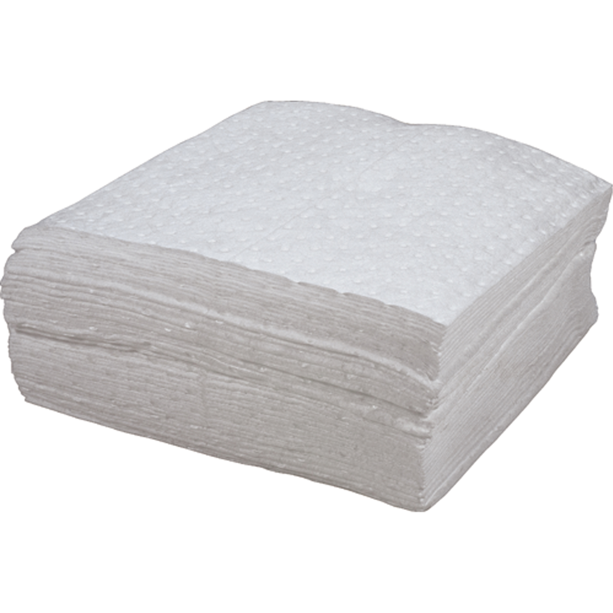 thumbnail image 2 of Universal Bonded Sorbent Pads, 15" X 18", 25 Gal. Absorbency, Pack Of 100 - For Oil, Coolant, Water Spills 2 of 14