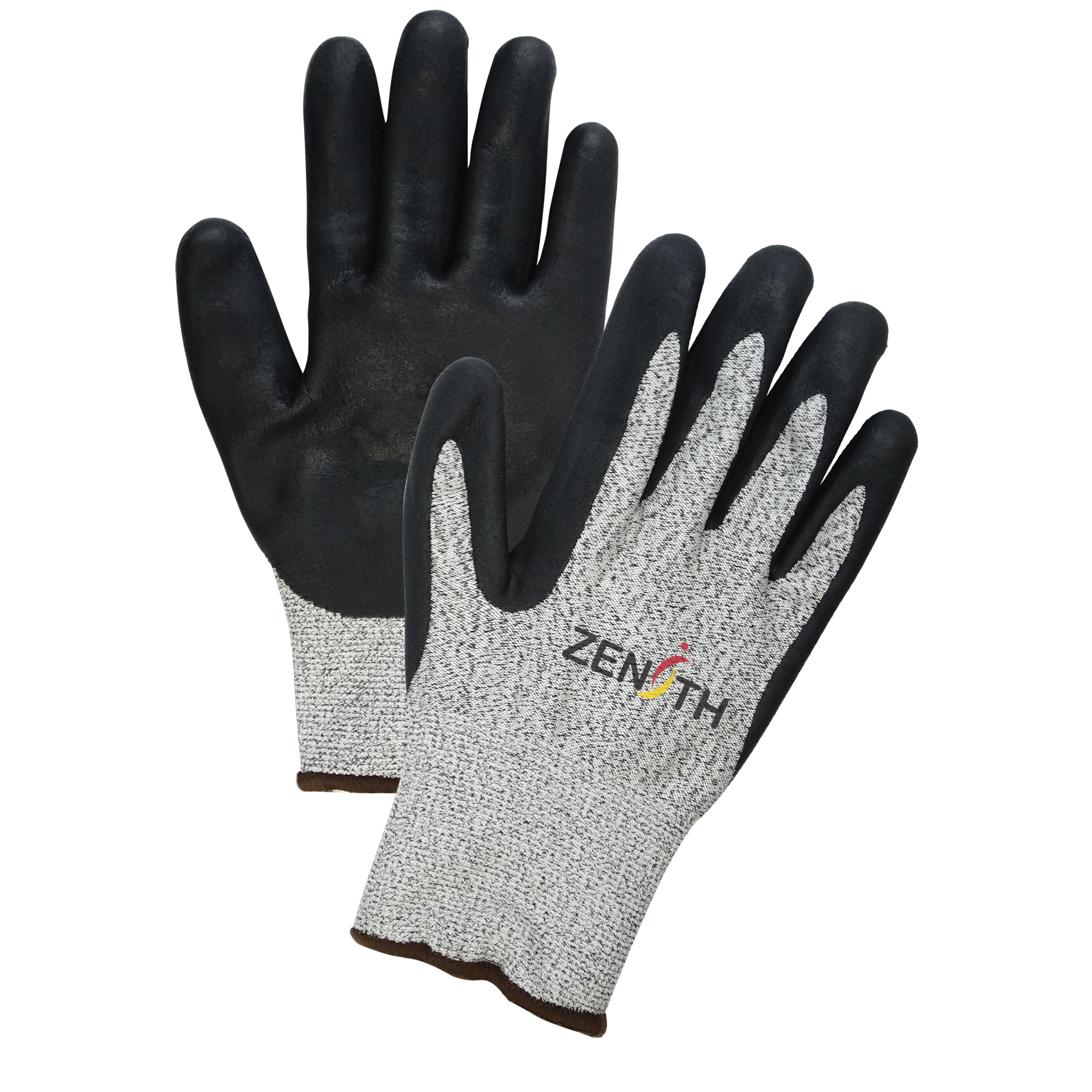 ZENITH SAFETY PRODUCTS Coated Gloves, Size XLarge/10, 13 Gauge, Foam