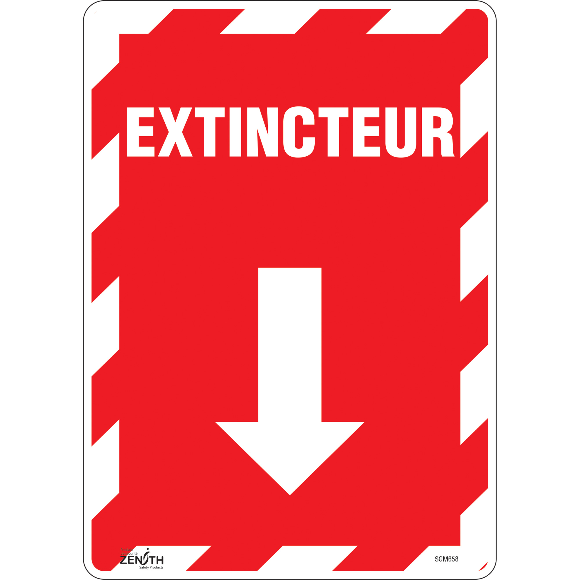 Extinctor Sign Zenith Safety Products