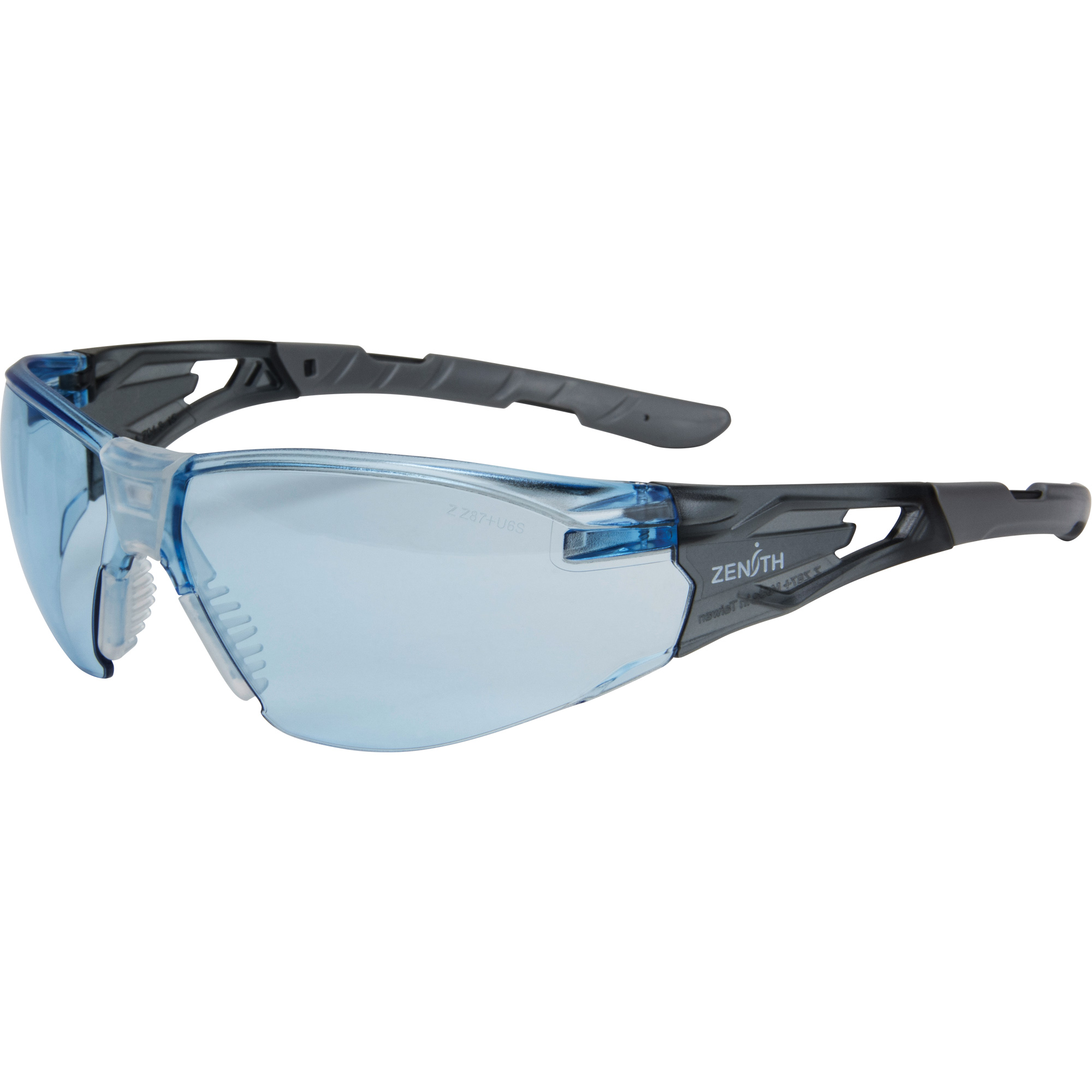 Zenith Safety Products Z2900 Series Safety Glasses, Blue Lens, Anti