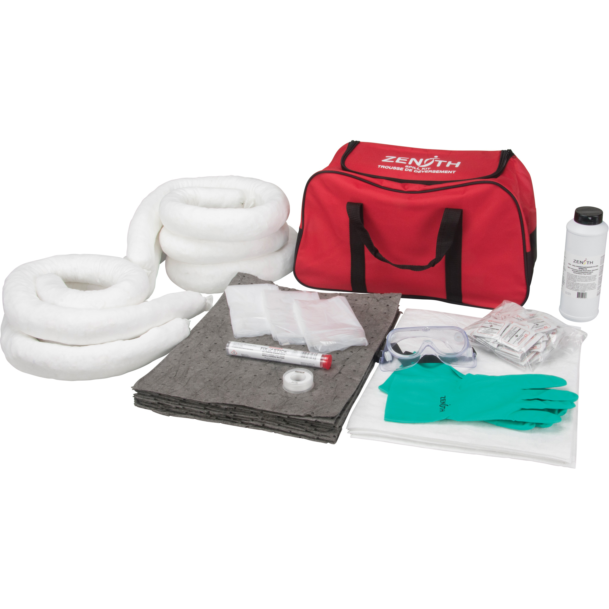 Trousse de lutte contre les déversements, Universel, Seau, Absorbance de 5 gal. US - SEI160