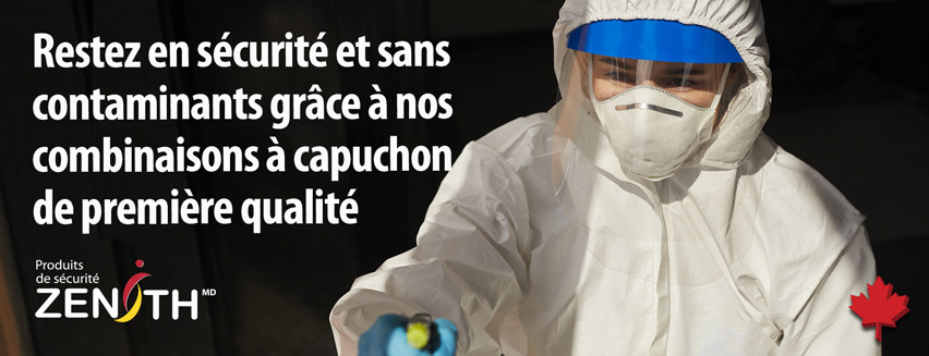 Restez en sécurité et sans contaminants grâce à nos combinaisons à capuchon de première qualité